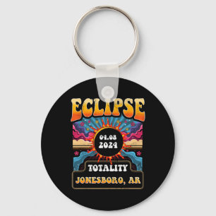 Chaveiro Totalidade Jonesboro Ar Total Eclipse Solar 2024 H