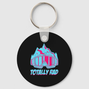 Chaveiro Totalmente 'Rad', óculos Retro Esqui Vintage 80s 9