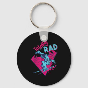 Chaveiro Totalmente Rad, Retro Ski Vintage 80s 90s Esquiand