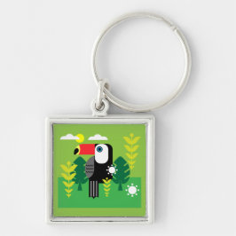 Chaveiro Toucan Tropical Bird