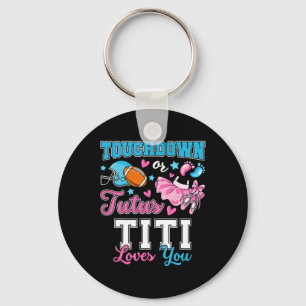Chaveiro Touchdown Ou Tutus Titi Ama Você Lindo Revelação d