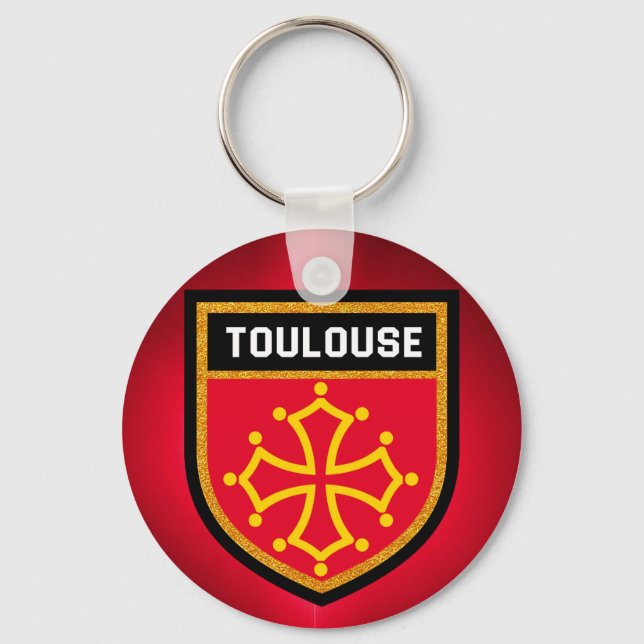 Chaveiro Toulouse Flag (Frente)