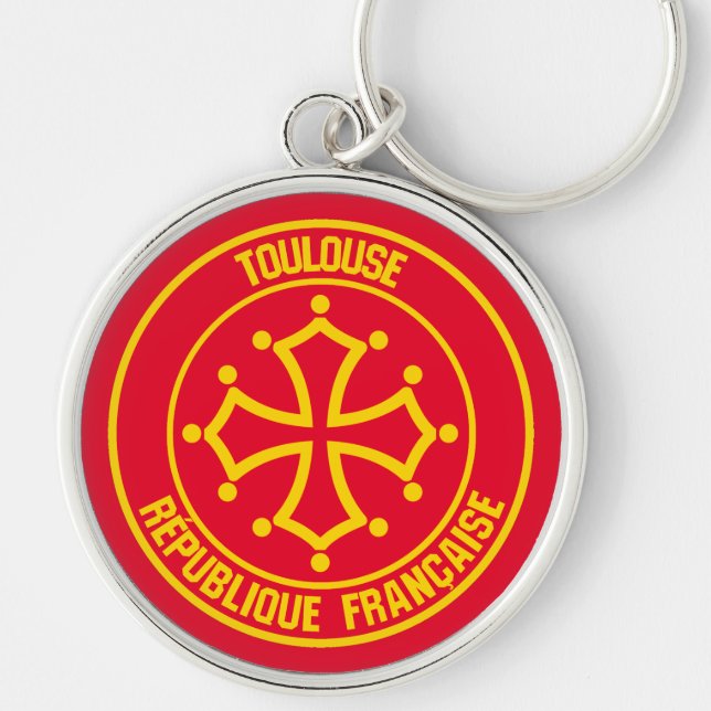 Chaveiro Toulouse Round Emblem (Frente)