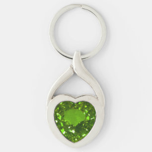 Chaveiro Tourmaline Gemstone Green