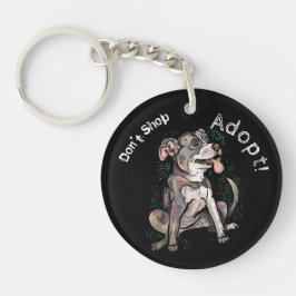 Chaveiro Touro Bonito "Adote!, não compre"