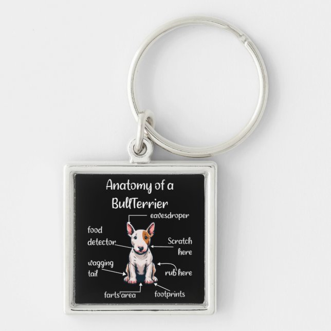 Chaveiro Touro Funny Terrier Cog (Frente)