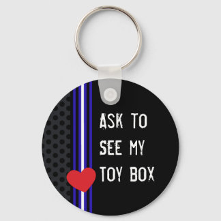 Chaveiro Toybox de couro