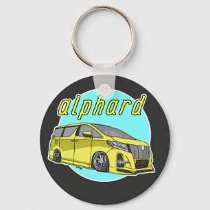 Chaveiro Toyota Alphard - Abaixado