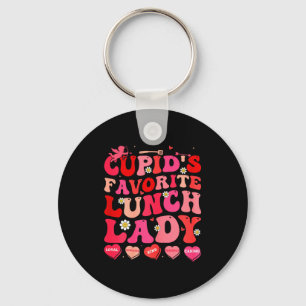 Chaveiro Trabalhador de Cafeteria Favorito do Cupido no Dia