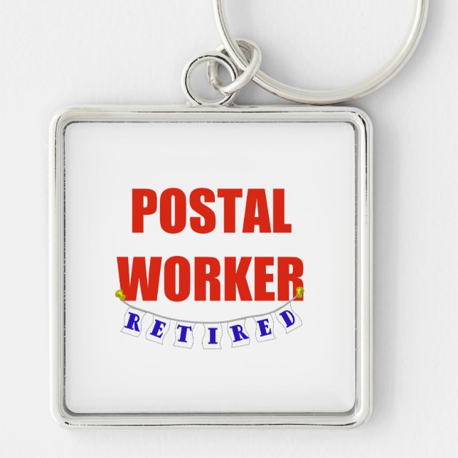 CHAVEIRO TRABALHADOR POSTAL APOSENTADO (Frente)