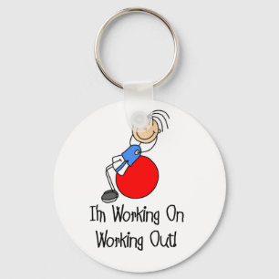 Chaveiro Trabalhando em T-shirts e presentes