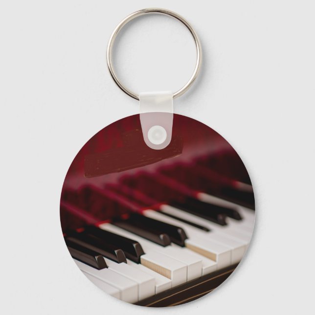 Chaveiro Trabalho de arte de Piano Incrível (Frente)