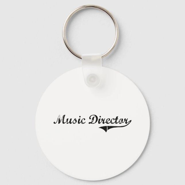 Chaveiro Trabalho Profissional do Music Diretor (Frente)