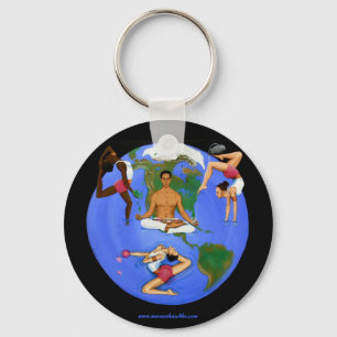 Chaveiro "Trabalhos em equipe "