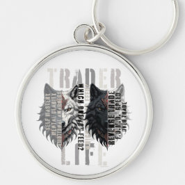 Chaveiro Trader life | Wolf | Both sides