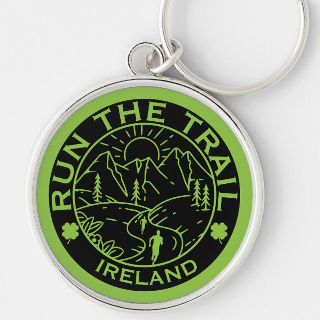 Chaveiro Trail Running Ireland (Frente)
