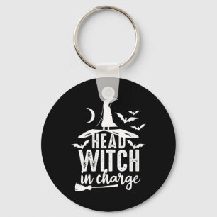 Chaveiro Traje engraçado de Halloween feminino para cabeça