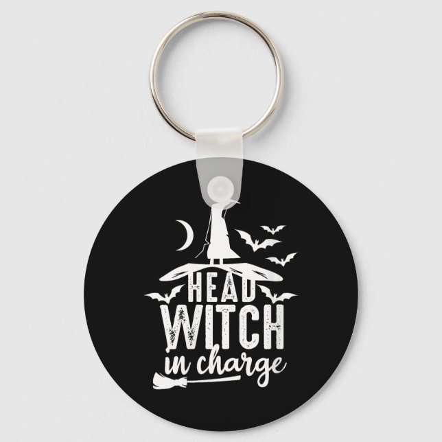 Chaveiro Traje engraçado de Halloween feminino para cabeça  (Frente)