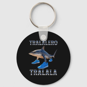 Chaveiro Tralalalero Tralala - Memória do Brainrot Italiano