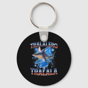 Chaveiro Tralalalero Tralala - Tralalalalero Tralala Shark 