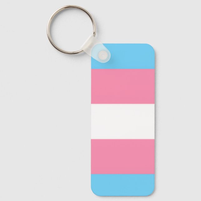Chaveiro trans flag on keychain (Frente)