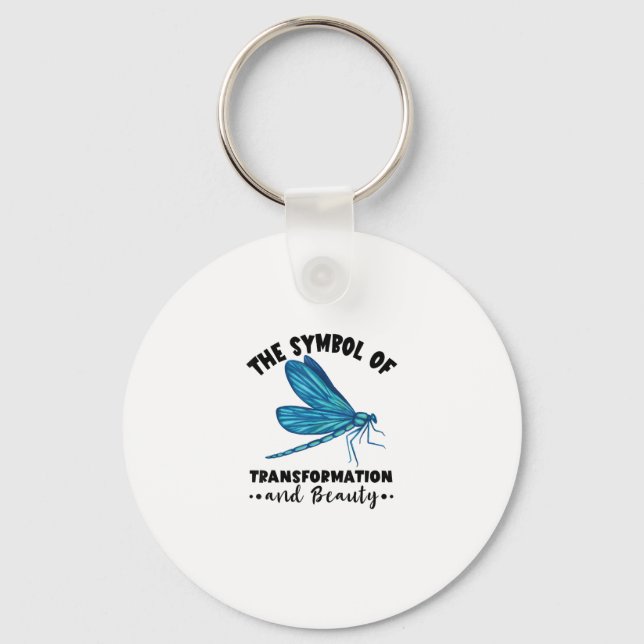 Chaveiro Transformation Beauty Nature Insect Dragonflies Dr (Frente)