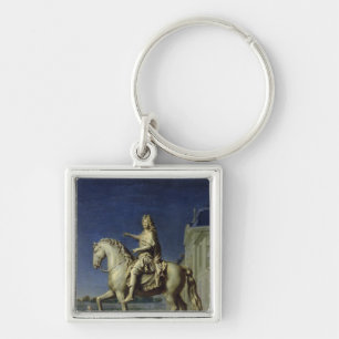 Chaveiro Transportando a estátua equestre de Louis