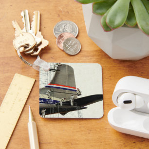 Chaveiro Transporte do vintage, manutenção para aviões