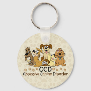 Chaveiro Transtorno Canino Obsessivo de OCD