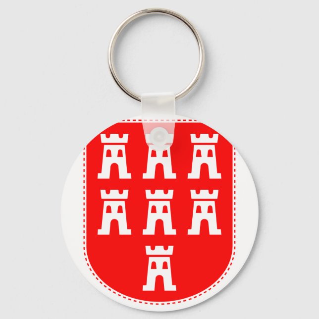 Chaveiro Transylvanian Saxons Crest (Frente)