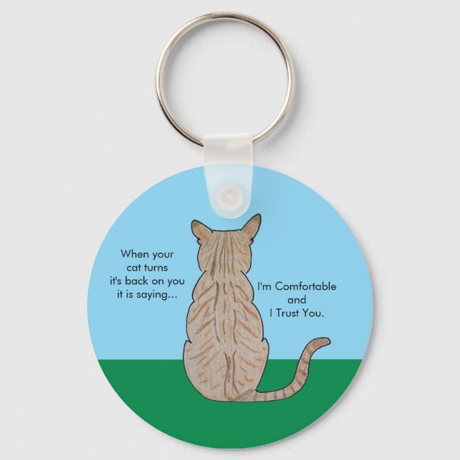 Chaveiro Traseira de Cat (Frente)