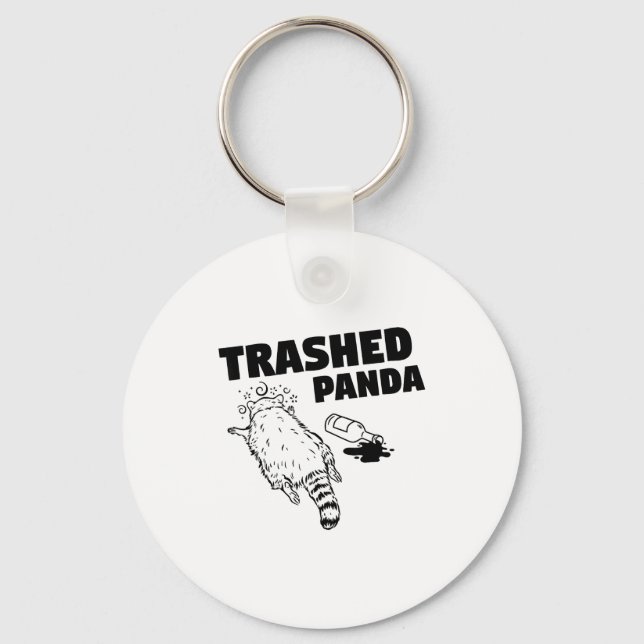 Chaveiro Trashed Panda  (Frente)
