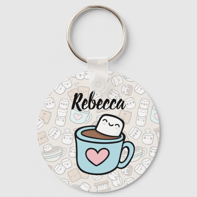 Chaveiro Tratamentos marshmallow (Frente)