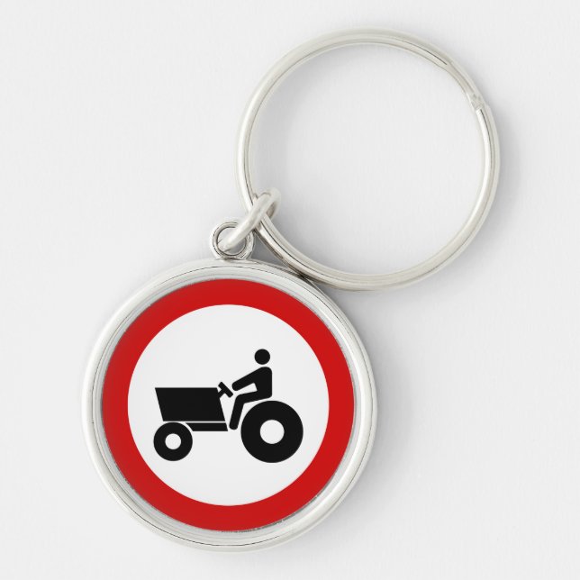 Chaveiro Trator que cultiva o sinal (Frente)