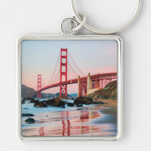 Chaveiro Travesseiro decorativo da ponte ouro