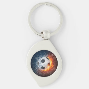 Chaveiro Travesseiro decorativo de futebol/futebol