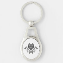 travesseiro decorativo de totem de lobo