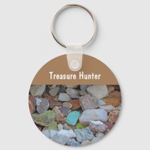 Chaveiro Treasure Hunter Rock Collection Stone Rockhound