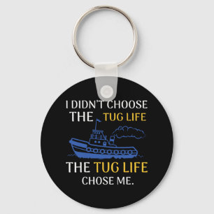 Chaveiro Trecho de Barco Engraçado Tugboat