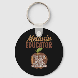 Chaveiro Trecho do professor Melanin Black Teacher - Melani