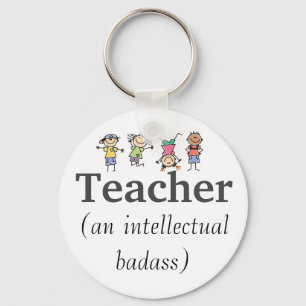 Chaveiro Trecho Inspiracional do Professor e Crás Intelectu