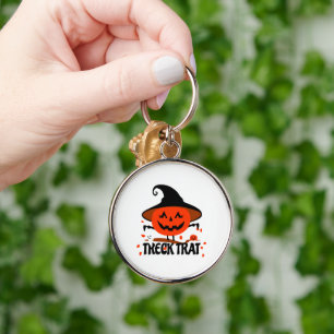 Chaveiro Treck Trat Pumpkin sorrindo