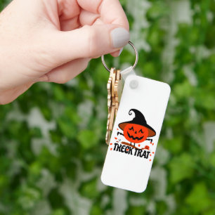 Chaveiro Treck Trat Pumpkin sorrindo
