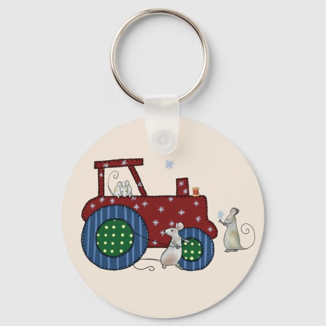 Chaveiro Trecker nähen (Frente)