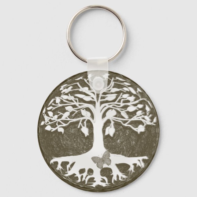Chaveiro Tree of Life New Beginnings por Amelia Carrie (Frente)