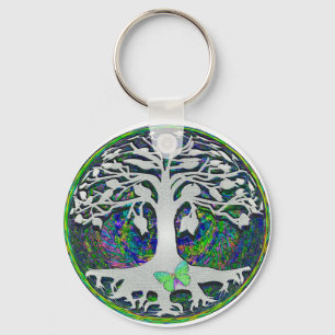 Chaveiro Tree of Life New Beginnings por Amelia Carrie