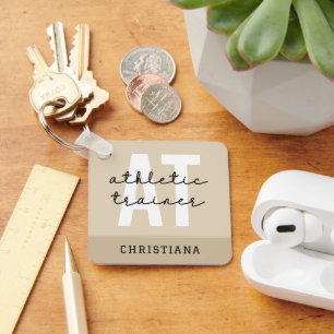 Chaveiro Treinador atlético personalizado AT