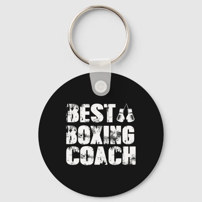 Chaveiro Treinador de Boxe Kickboxing Kickboxer Boxeador (Frente)