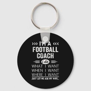 Chaveiro Treinador De Futebol Do Mens Marido Presente
