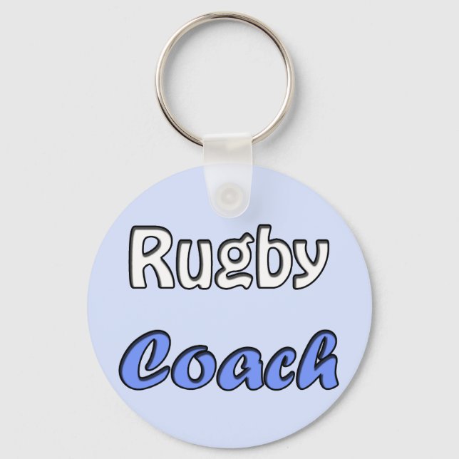 Chaveiro Treinador de Rugby (Frente)